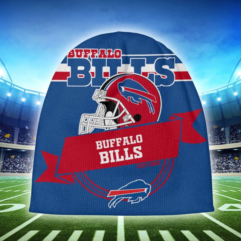 Buffalo Bills Personalized Wool Beanie