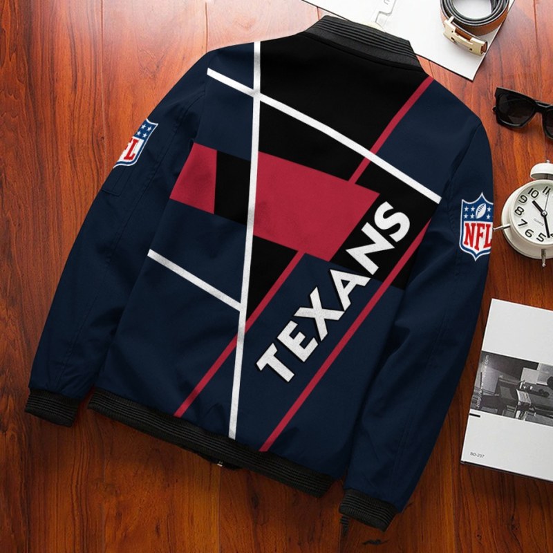 Houston Texans Bomber Jacket Details