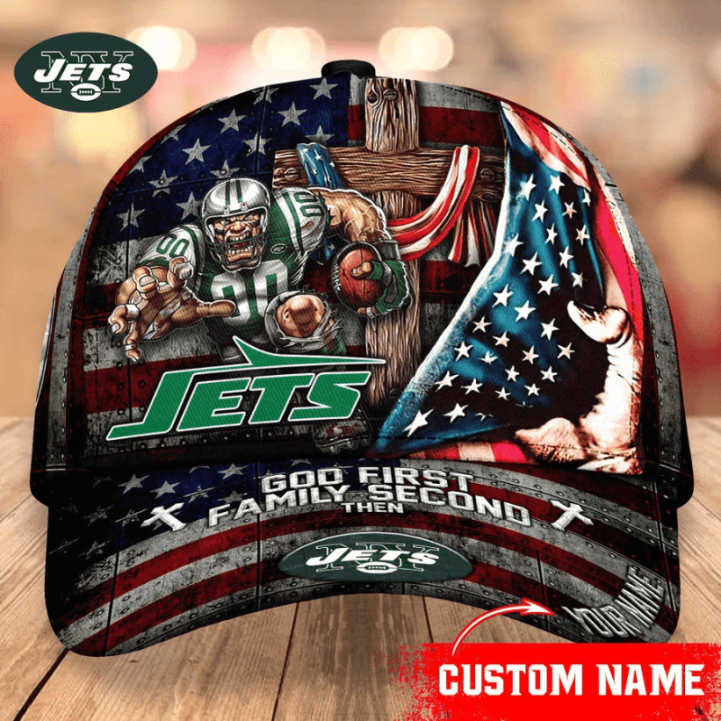 New York Jets Personalized Classic Cap