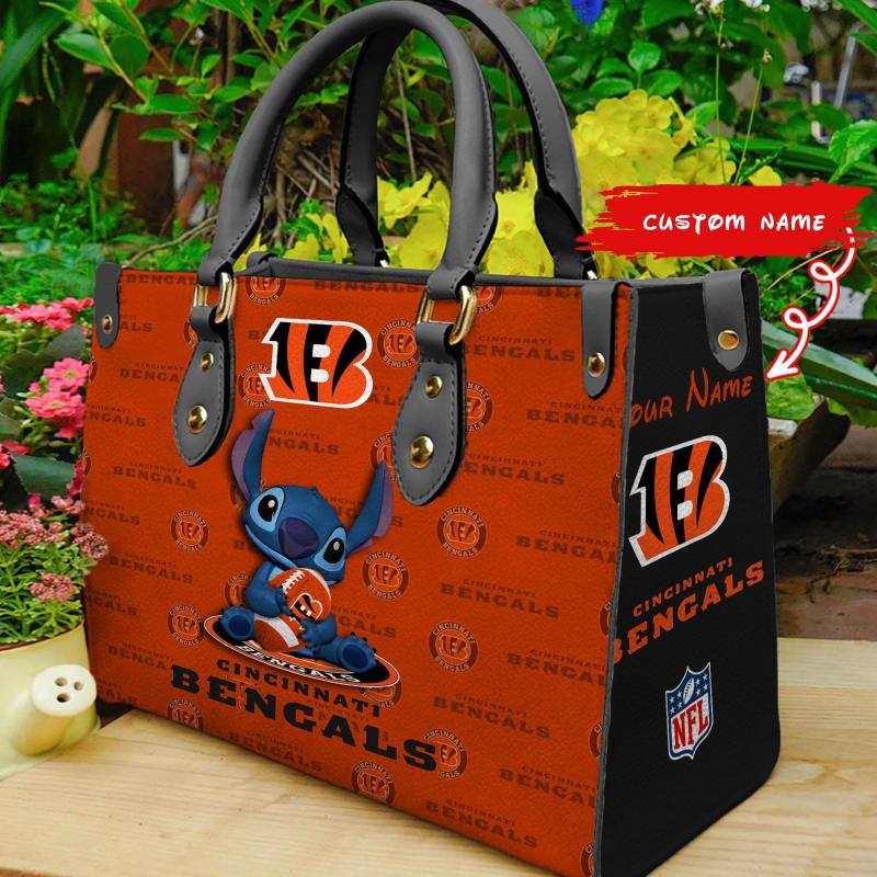 Cincinnati Bengals Hand Bag Mockup 1