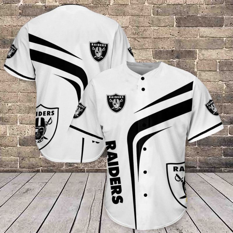 Las Vegas Raiders Baseball Jersey