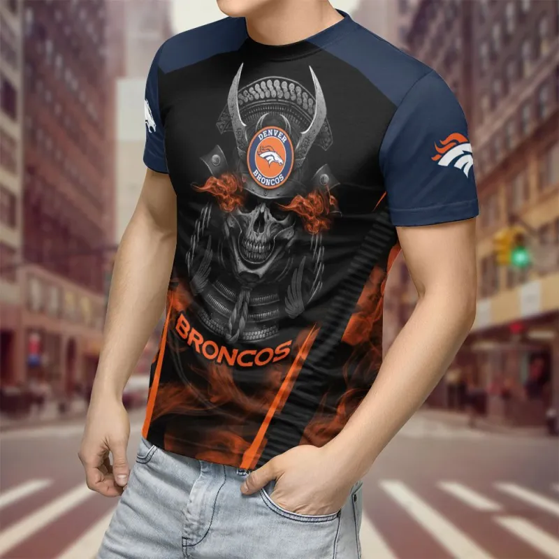 Denver Broncos T-shirt Side View