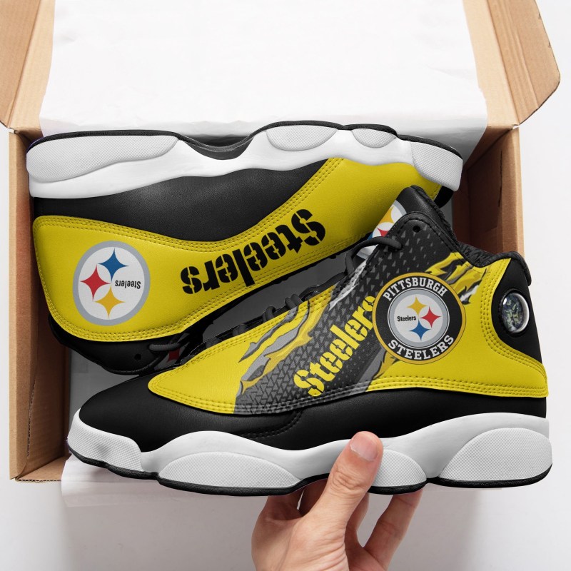 Pittsburgh Steelers Air JD13 Sneakers