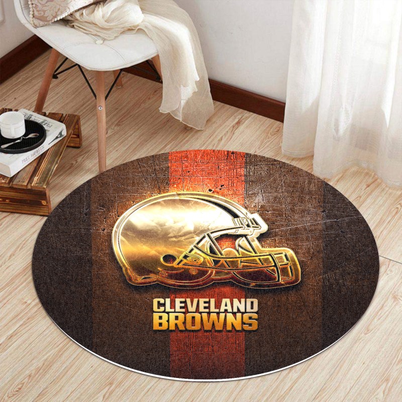 Cleveland Browns Round Rug