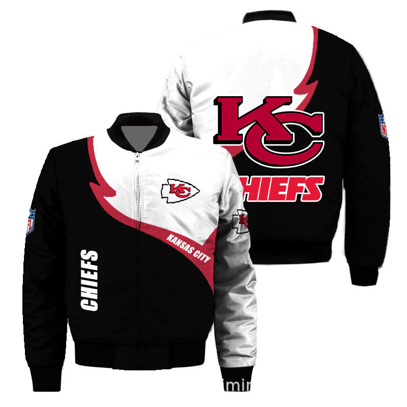 Men's Kansas City Chiefs Winter Jacket 3D
