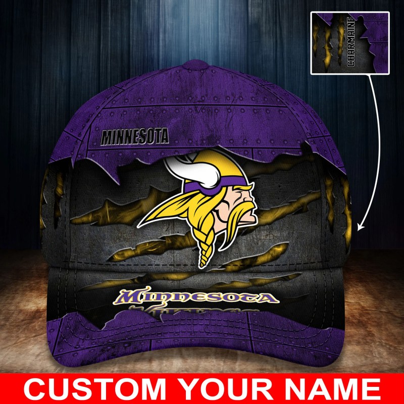 Minnesota Vikings Personalized Classic Cap