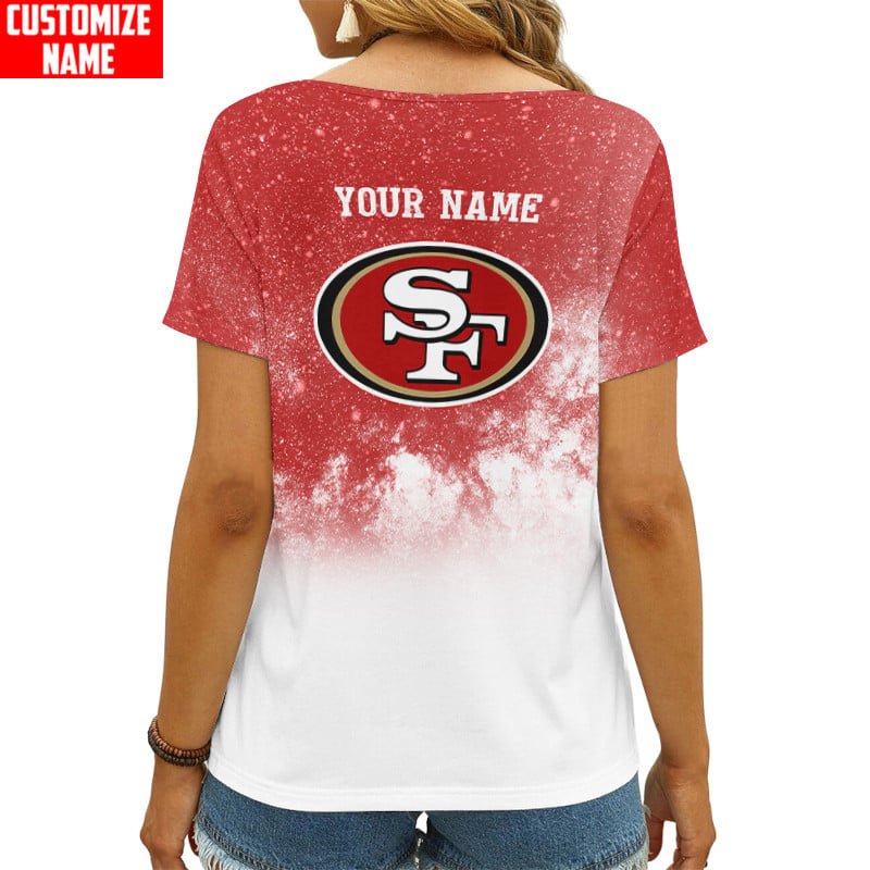 San Francisco 49ers V-neck T-shirt