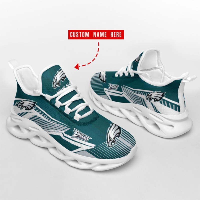Philadelphia Eagles Personalized Yezy Running Sneakers