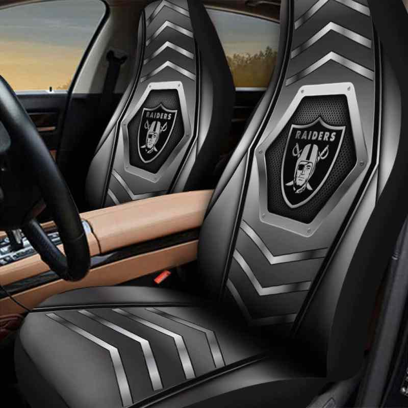 Las Vegas Raiders Car Seat Covers - View 2