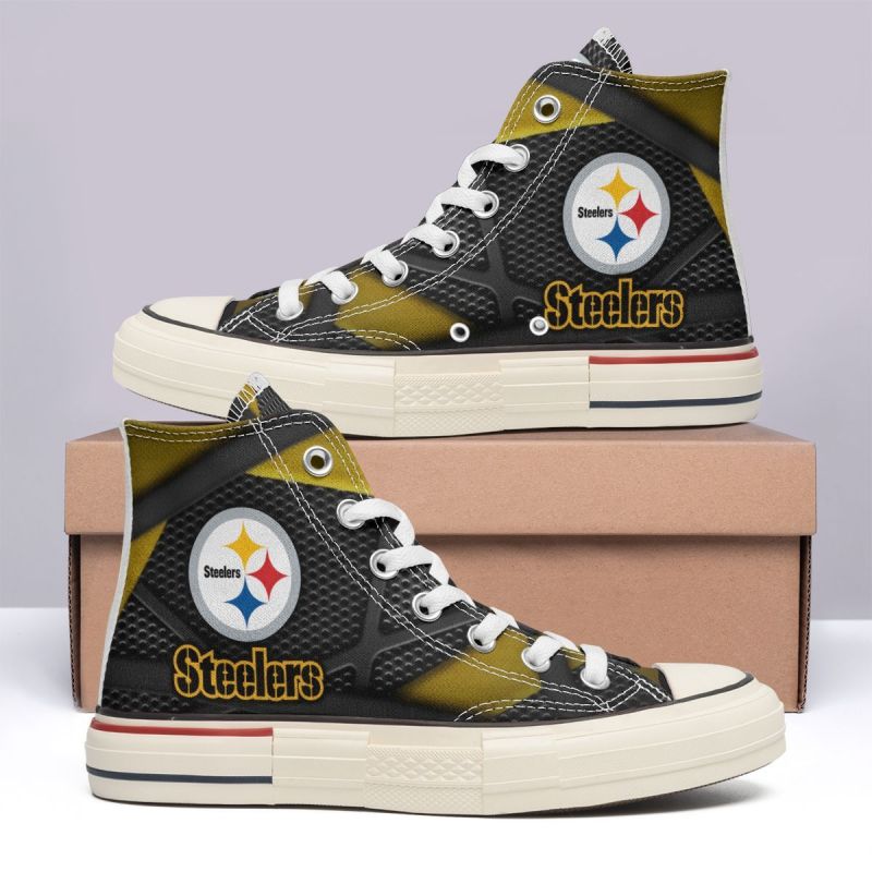 Pittsburgh Steelers New High Top Shoes 2