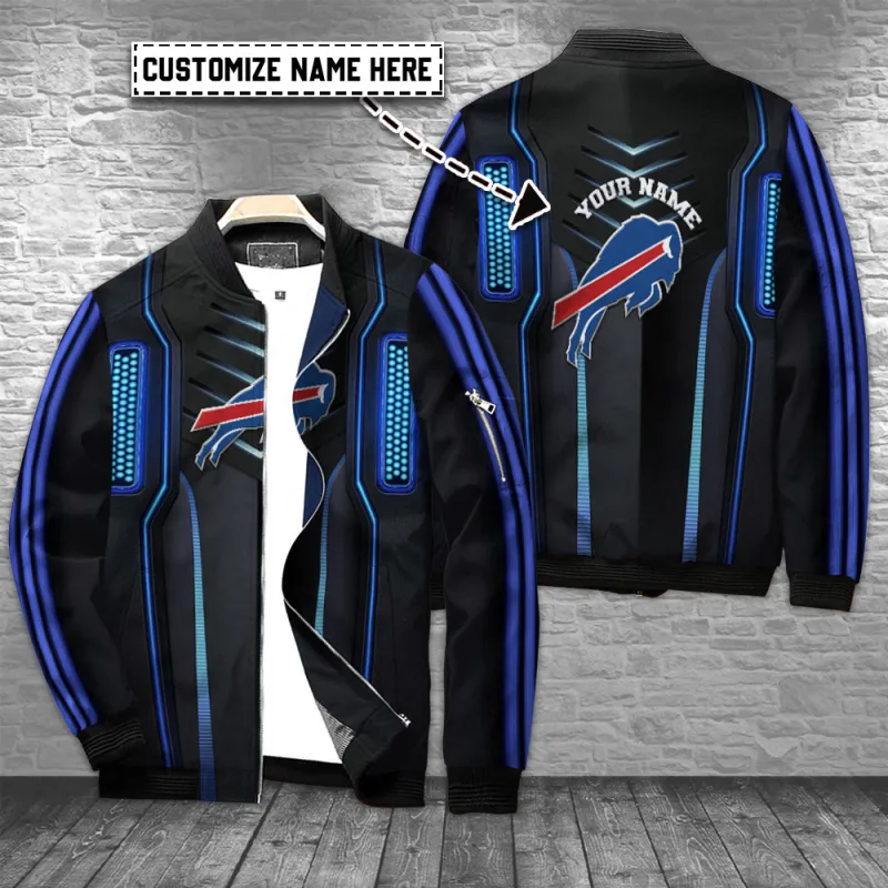 Buffalo Bills Personalized Bomber Jacket