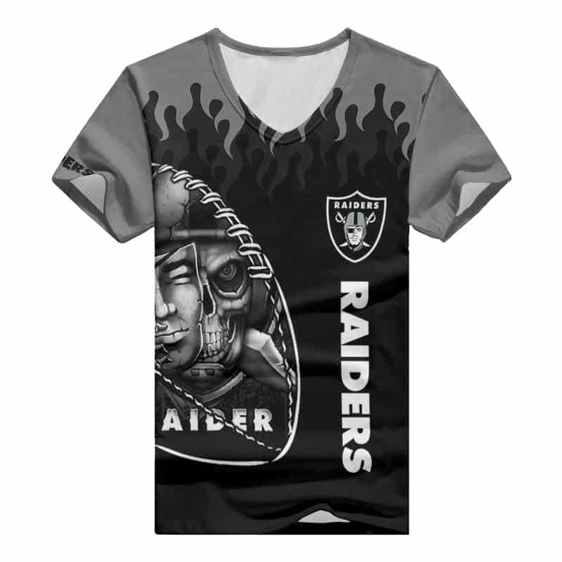 V-neck T-shirt for Women - Las Vegas Raiders
