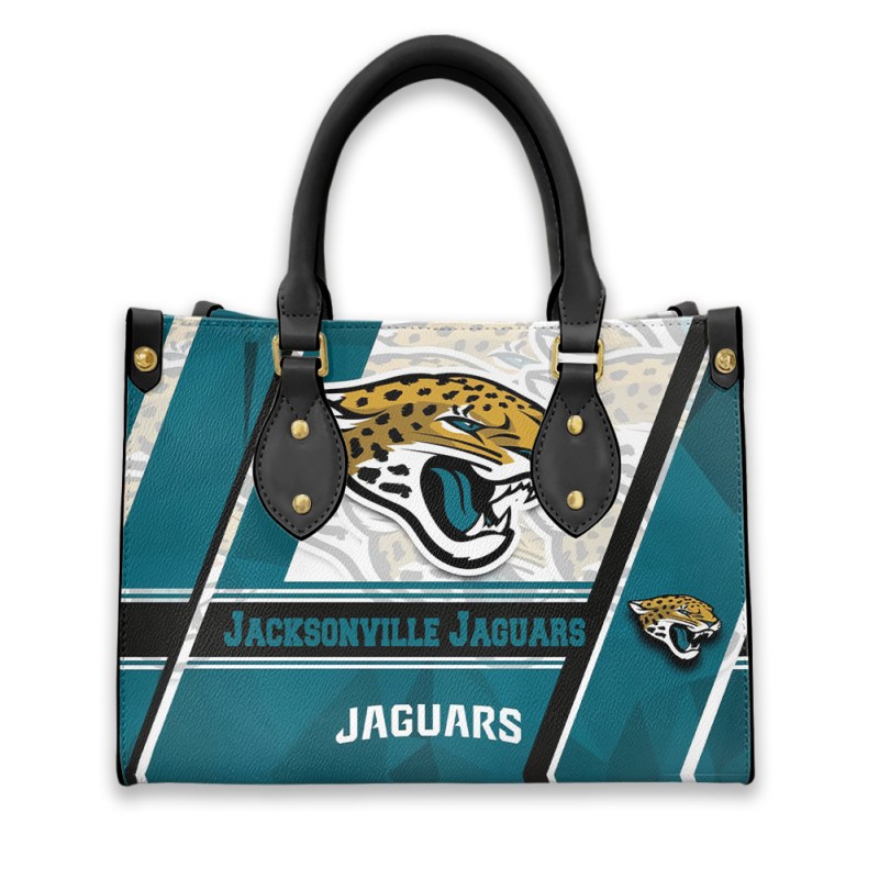 Jacksonville Jaguars Leather Hand Bag