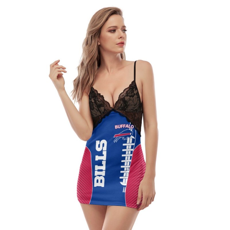 Buffalo Bills Slip Dress Side View