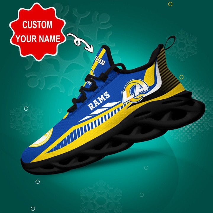 Los Angeles Rams Sneakers Personalized