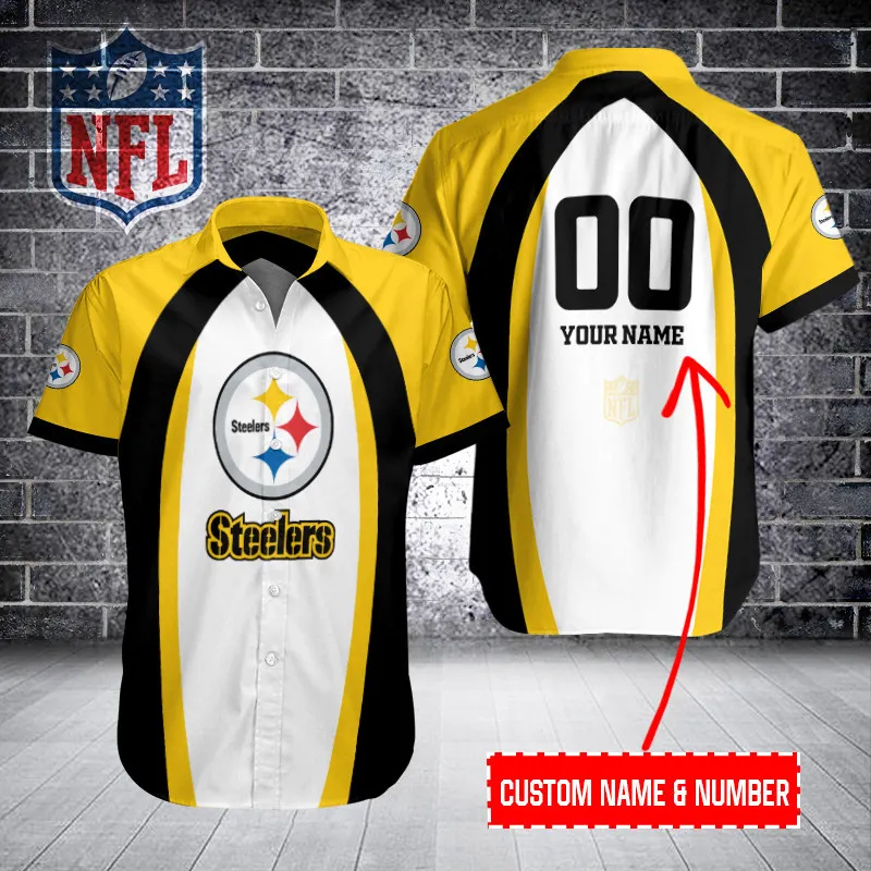 Pittsburgh Steelers Button Shirt Sizing Chart