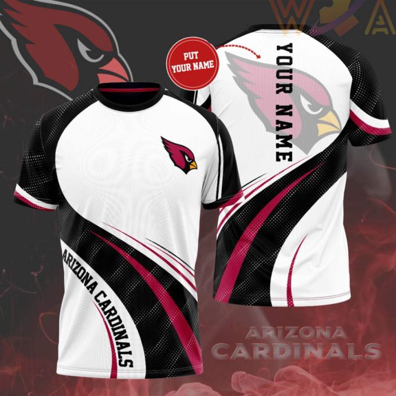 Arizona Cardinals Personalized 3D T-shirt