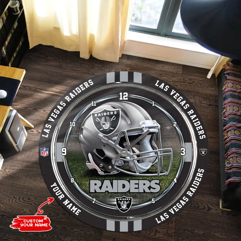 Las Vegas Raiders Rug Design