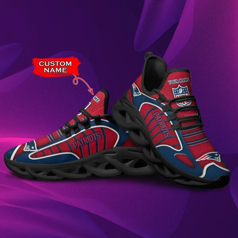 Unique New England Patriots Sneakers Design