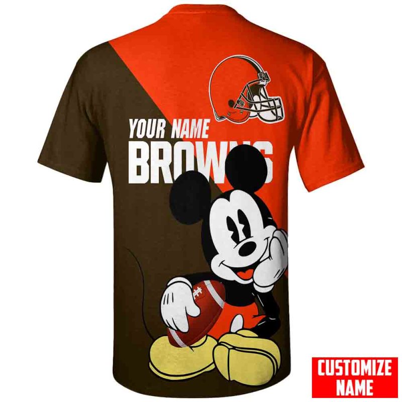 Cleveland Browns Personalized T-Shirt Image 2