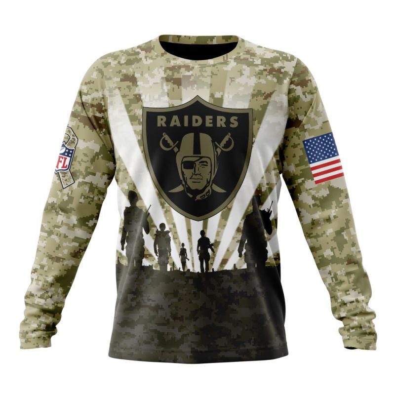 Las Vegas Raiders Long Sleeve Front