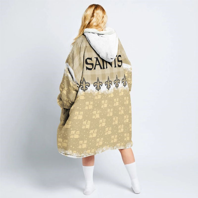 New Orleans Saints Snug Hoodie - Side View