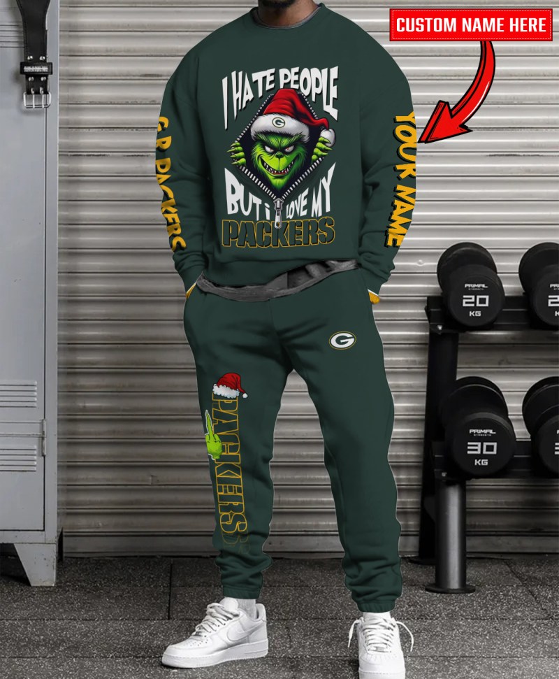 Green Bay Packers Ugly Christmas Sweater Combo