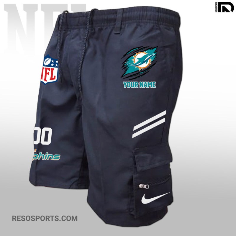 Miami Dolphins Shorts - Back View