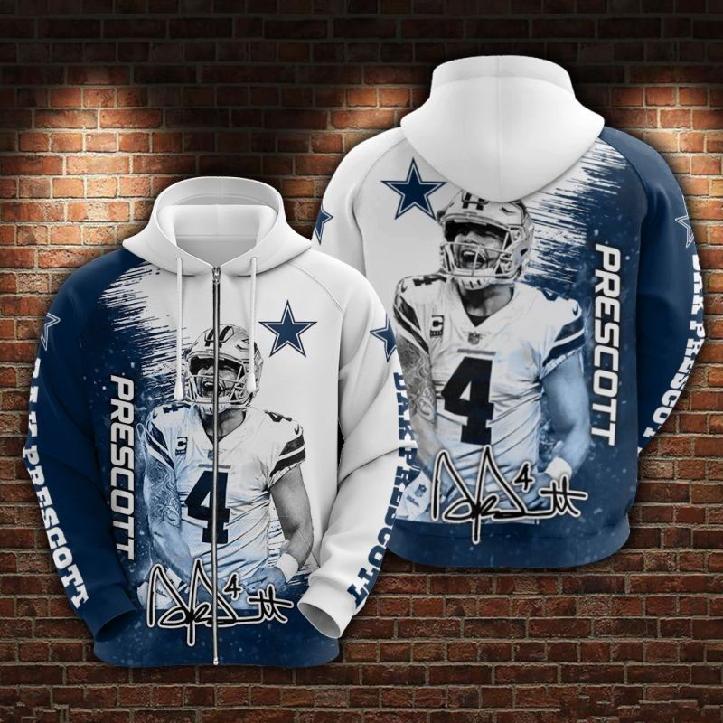 Dak Prescott - Dallas Cowboys Limited Hoodie Image 2