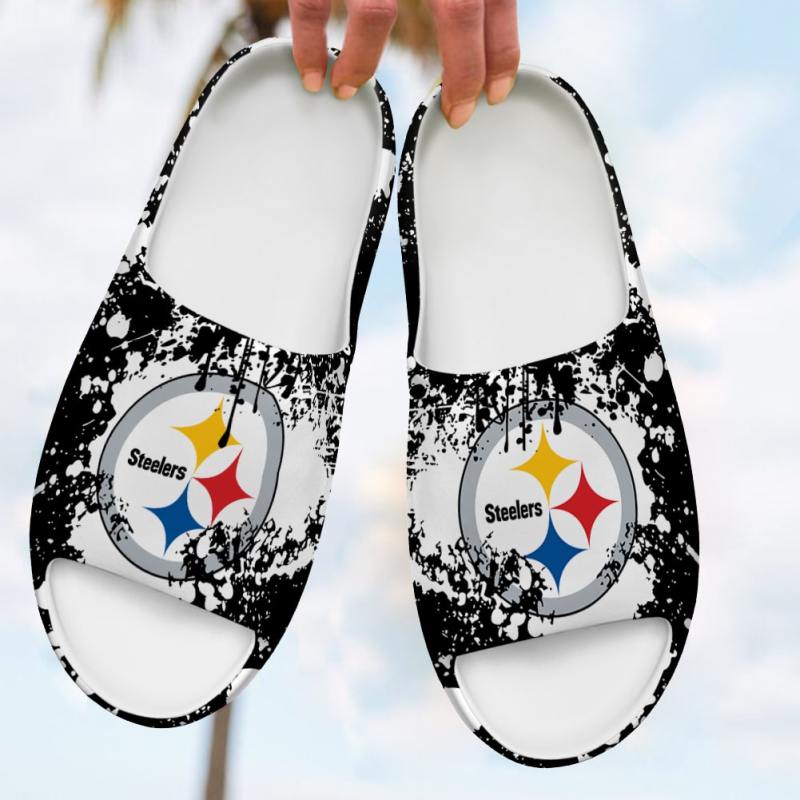 Pittsburgh Steelers Yeezy Slippers