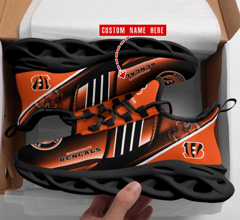 Cincinnati Bengals Personalized Sneakers