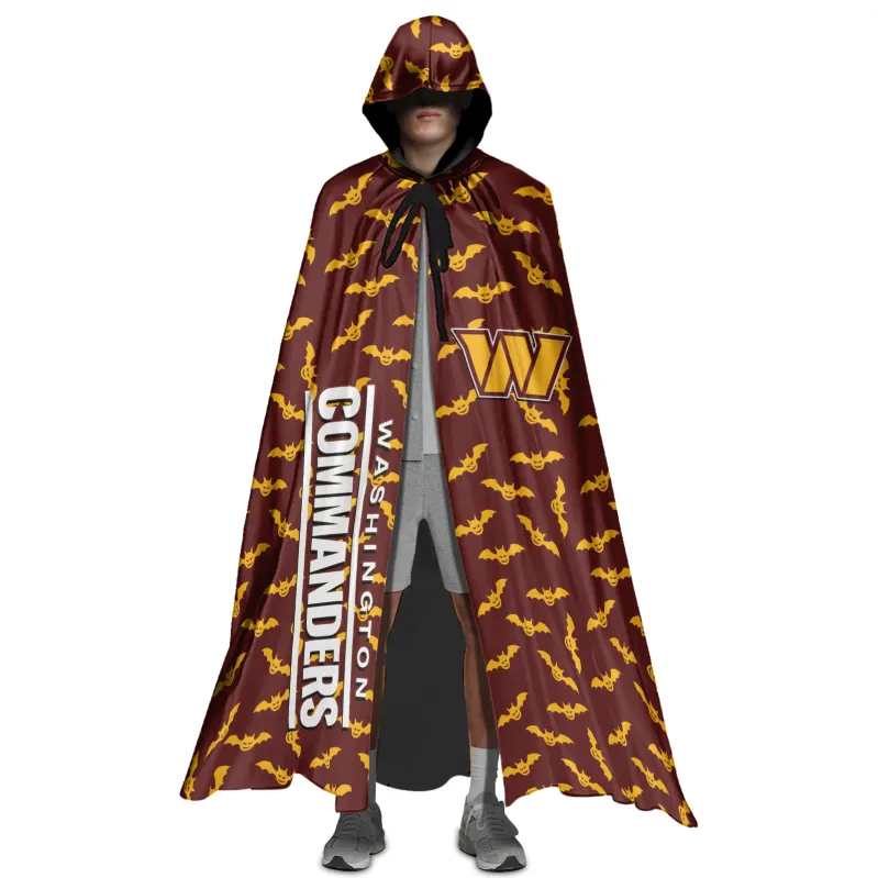 Washington Commanders Halloween Cloak Image 1