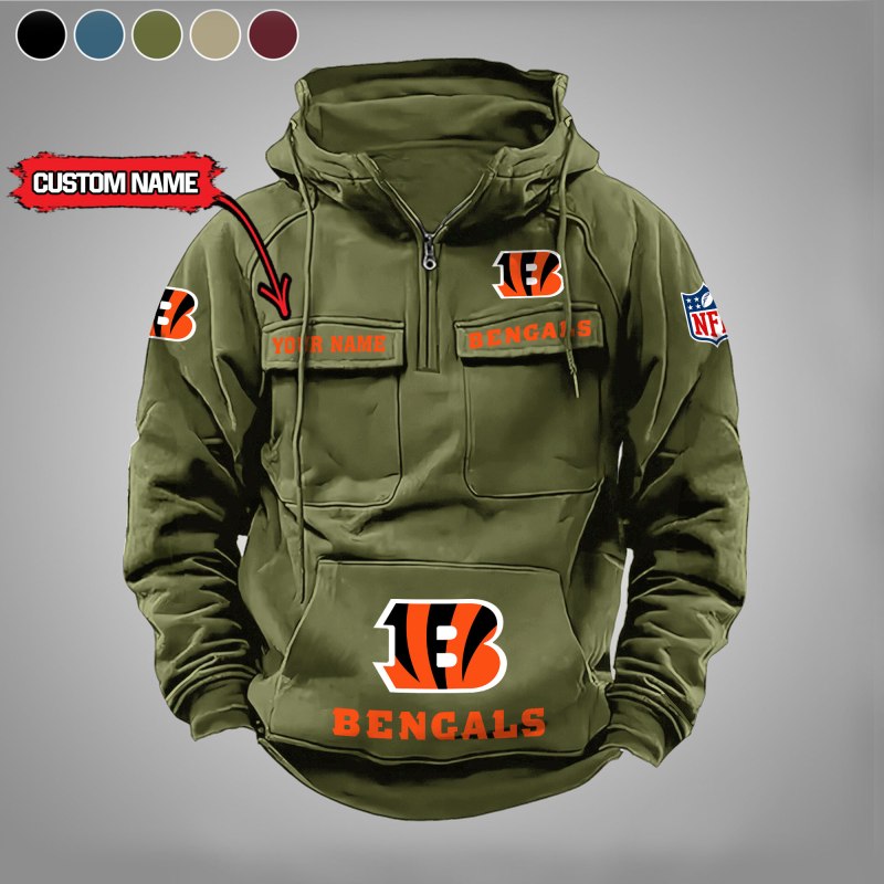 Cincinnati Bengals Hoodie Green