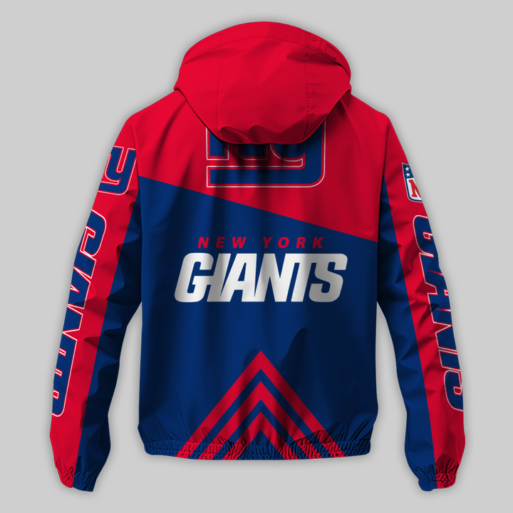 New York Giants Outdoor Jacket Details