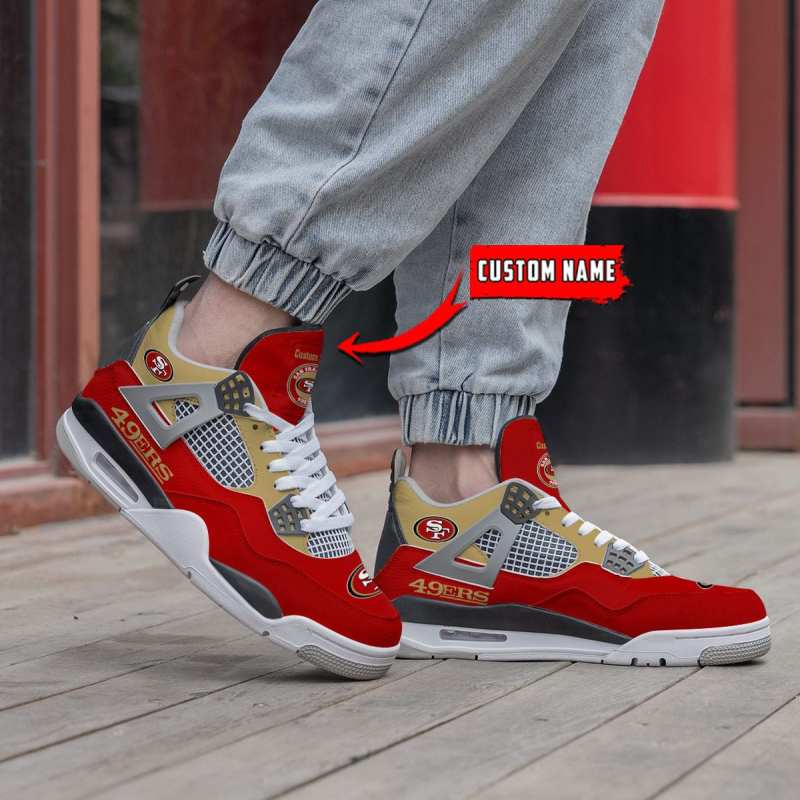 San Francisco 49ers AJ4 Sneaker