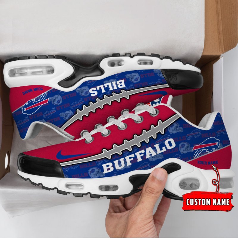 Buffalo Bills Youth Sneakers Side View