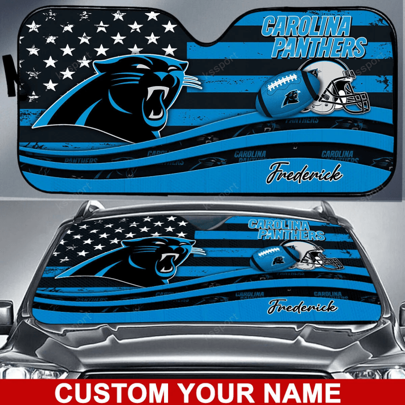Carolina Panthers Auto Sun Shade