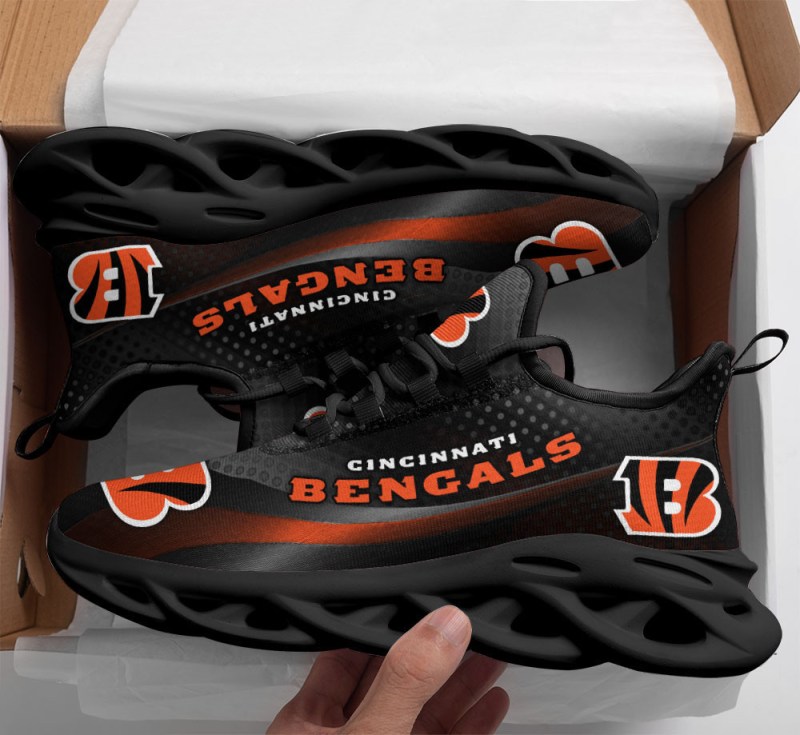 Cincinnati Bengals Sneakers Back View