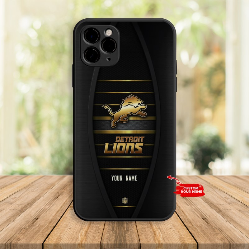 Detroit Lions Personalized Phone Case