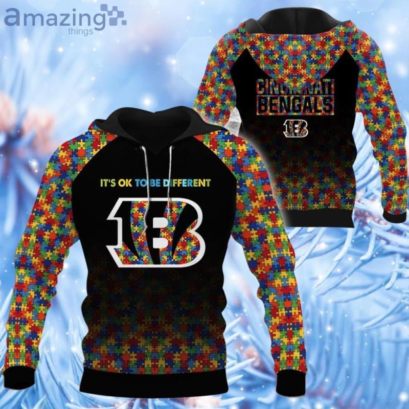 Cincinnati Bengals All Over Printed Hoodie