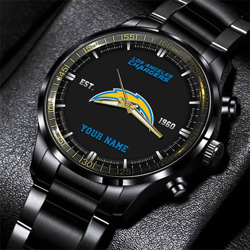 Durable Black Fashion Watch for Sports Fans