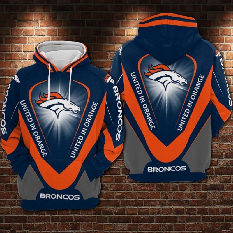 Denver Broncos Limited Hoodie Front View