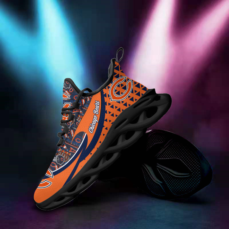 Chicago Bears Yezy Running Sneakers Design