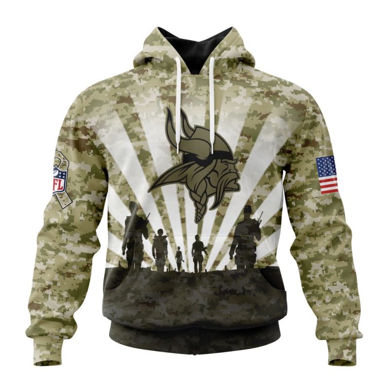 Minnesota Vikings Hoodie Front