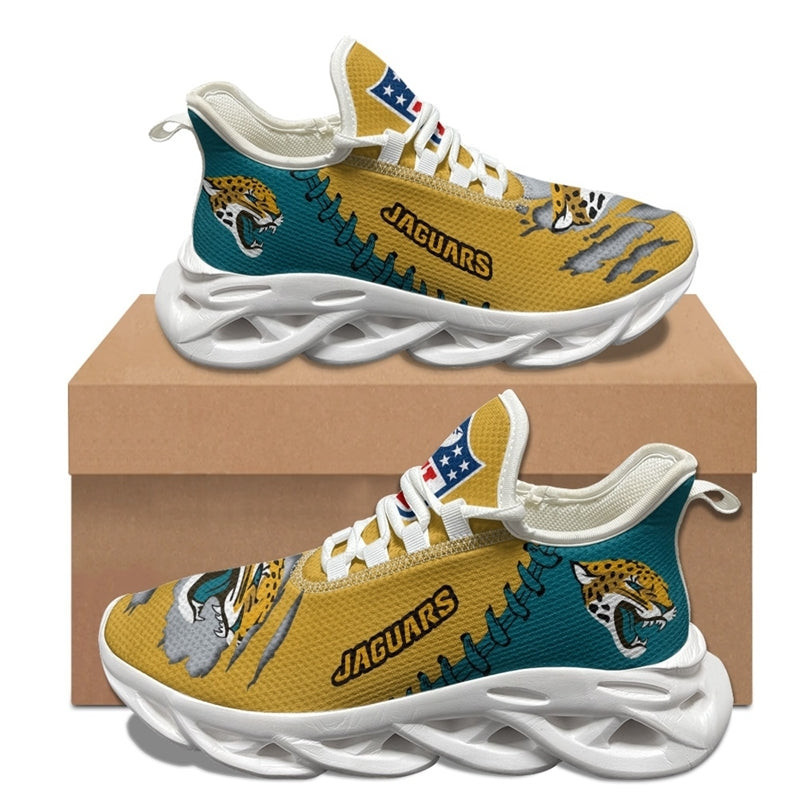 Jacksonville Jaguars Sneakers Detailed View