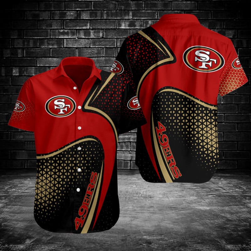 San Francisco 49ers Button Shirt Sizing Chart