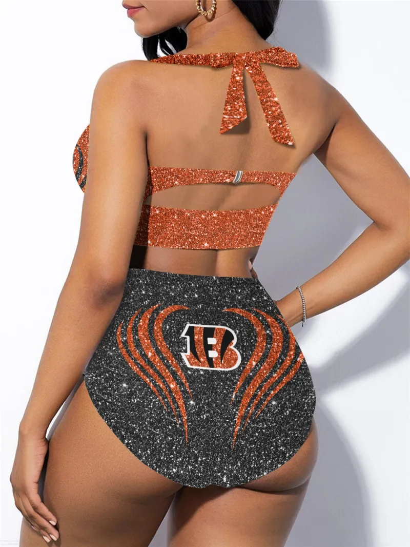 Cincinnati Bengals Sexy Print Bikini Swimsuit