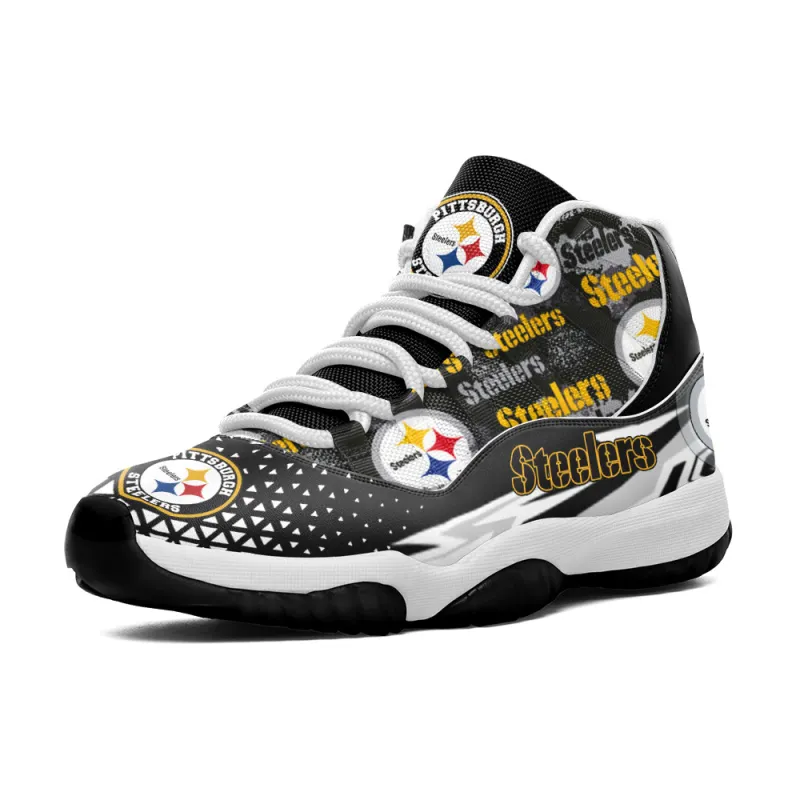 Pittsburgh Steelers AJD11 Sneakers Back View