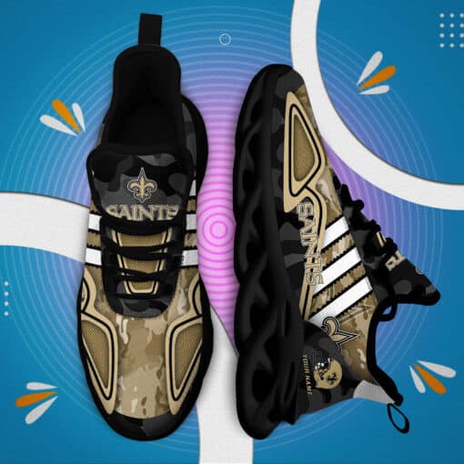 New Orleans Saints Personalized Yezy Running Sneakers