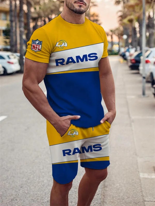 Los Angeles Rams T-Shirt and Shorts